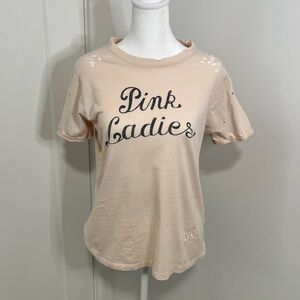Prince Peter Collection Cream/Beige Graphic ‘Pink Ladies’ Tee